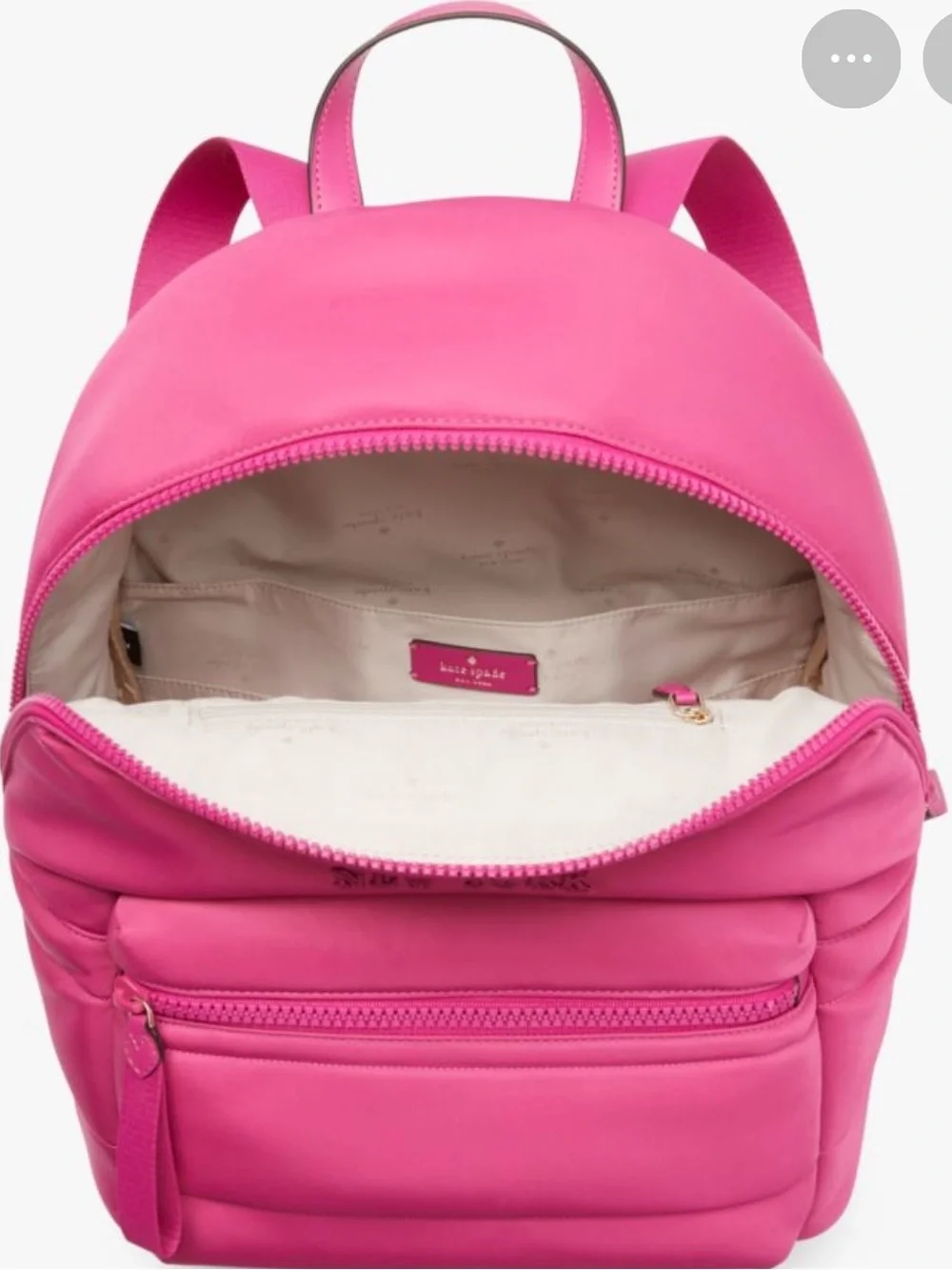 Kate Spade Ella puffy Backpack